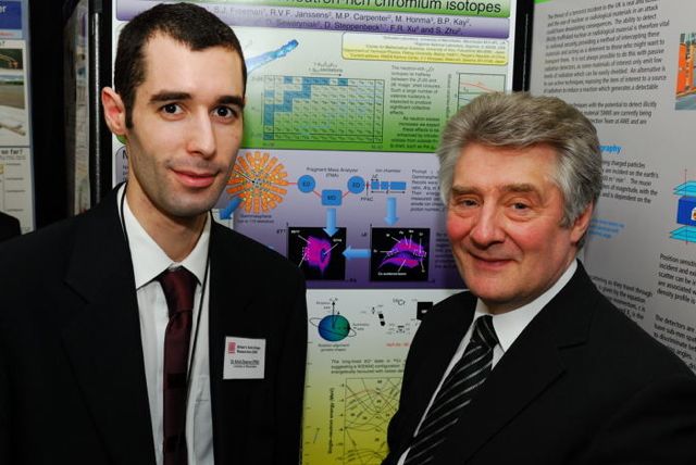 Alick Deacon with Tony Lloyd MP